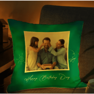 Satin LED Personalized Cushion